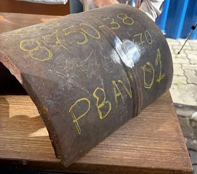 Metalografia de campo: ensaio realizado pela WMA
